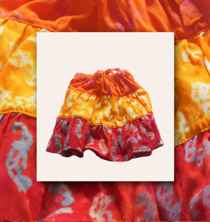 Baby Gypsy Skirt batik elastic waist