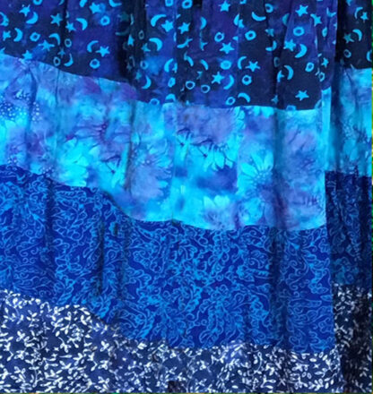 A close up of the fabric on a dress
